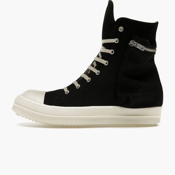 Rick Owens Drkshdw Luksor Cargo High Czarne mleko
