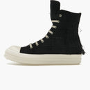 Rick Owens Drkshdw Slashed Skets Black Milk