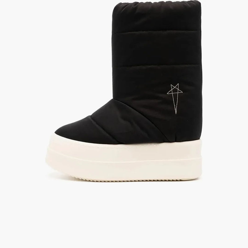 Rick Owens Drkshdw Stivali Imbottititi Mega Bumper Lunar Black Pearl (Dámské)