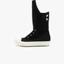Rick Owens Drkshdw Boot Sneaks Black Milk