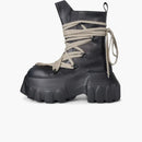 Rick Owens Hollywood Megalace Mega Tractor Boot Black