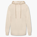 Rick Owens Jersey Hoodie Off White