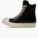 Rick Owens Jumbo Lace Padded Sneaks Black Milk
