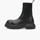 Rick Owens Lido Beatle Bozo Tractor Boots Black