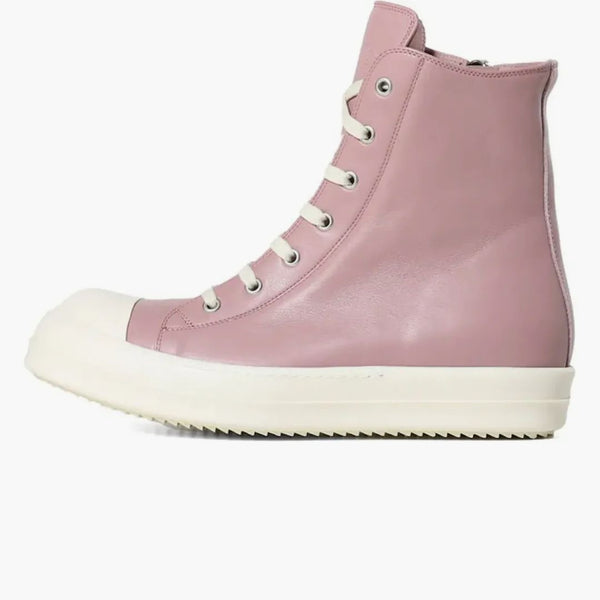 Rick Owens Lido High Se cuela de color rosa polvoriento