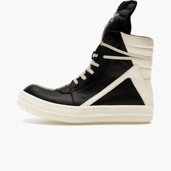 Rick Owens Luksor Geobasket Black Milk