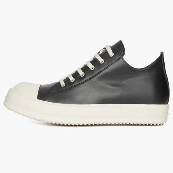 Rick Owens Luxor Low Sneaks Black Milk