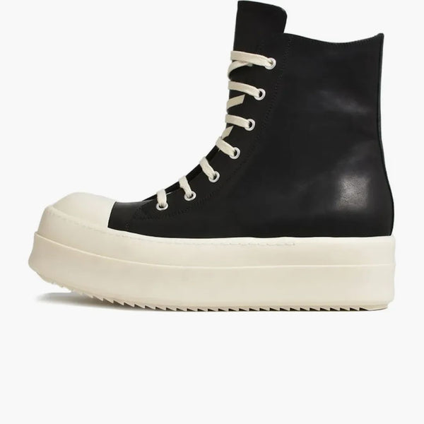 Mega zderzak Rick Owens Low Czarne mleko (damskie)