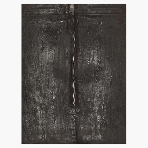 Rick Owens mini džínové sukně černá