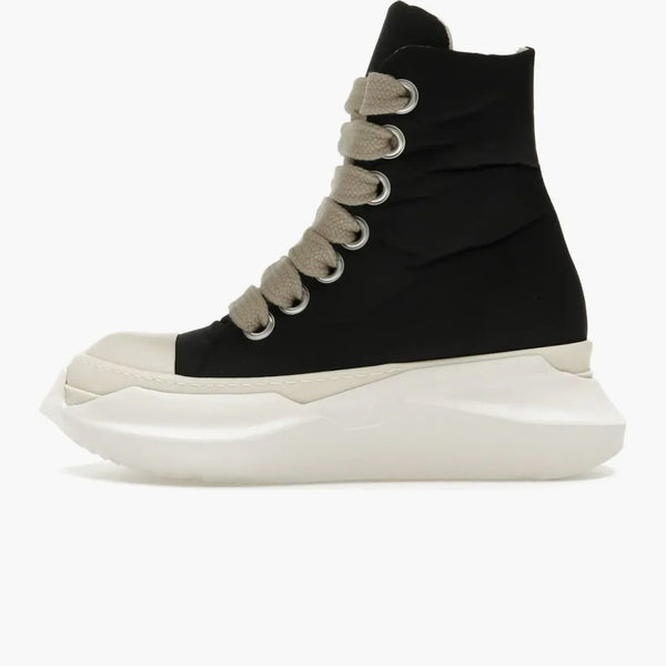 Rick Owens Porterville Drkshdw Jumbo Laced Streszczenie High Czarne mleko