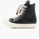 Rick Owens Portille Jumbo con acoso High Leche negra (mujeres)