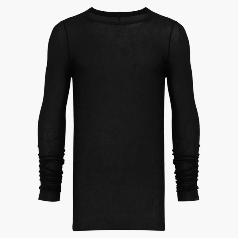Rick Owens Rib LS T-shirt Black