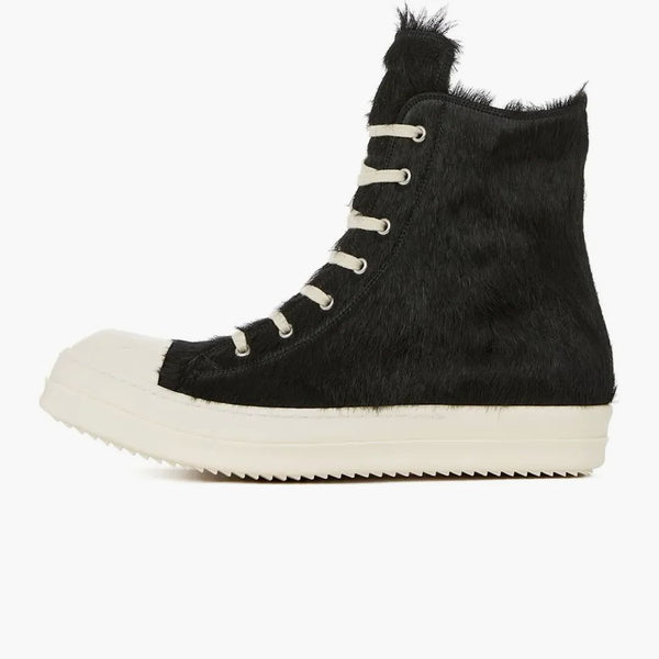 Rick Owens Strobe High Cabello de pony negro
