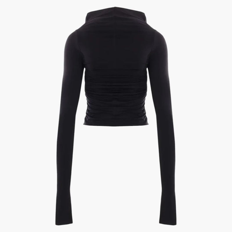 T-shirt Rick Owens Jersey LS Prong Jersey Black