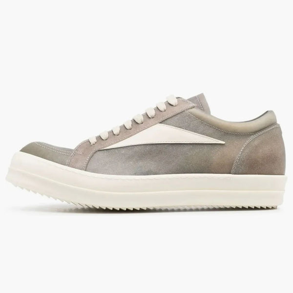 Rick Owens Vintage Sneaks jest przezroczyste skórzane mleko kurzkowe