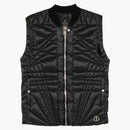Rick Owens X Moncler Woven Megapenta Flight Vest Black