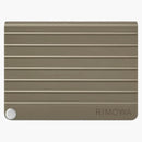 Rimowa Original Small Goods Aluminum Card Holder Titanium