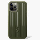 Rimowa Polycarbonate Cactus Green Groove Case for iPhone 12 & 12 Pro