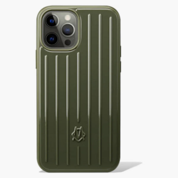 Rimowa Polycarbonate Cactus Green Groove Case For Iphone 12 & 12 Pro