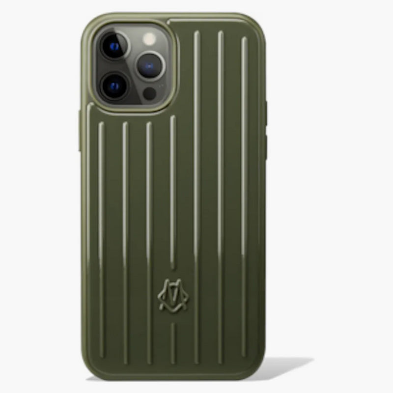 Rimowa Polycarbonate Cactus Green Groove Case For Iphone 12 & 12 Pro
