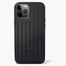 Rimowa Polycarbonate Matte Black Groove Case for iPhone 12 Pro Max