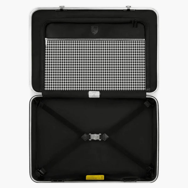 Rimowa X Porsche Hand-carry Pepita Case (limited Edition) Silver