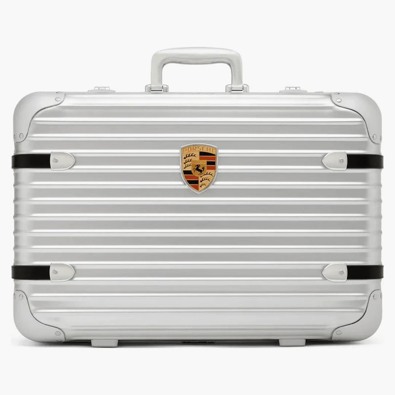 Rimowa X Porsche Hand-carry Pepita Case (limited Edition) Silver