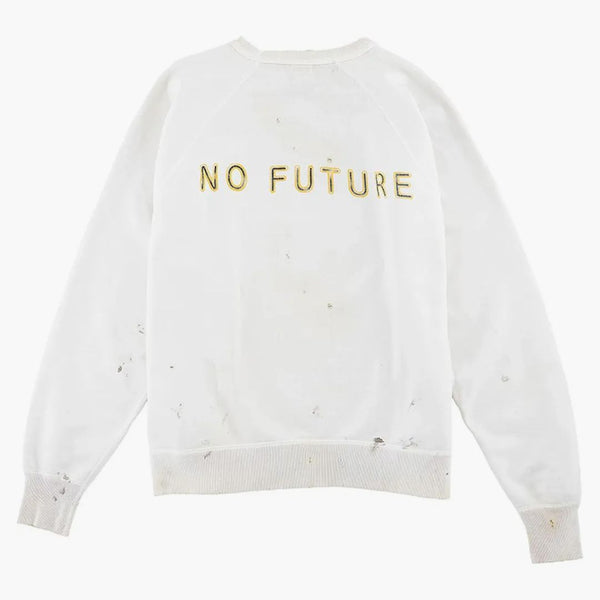 Saint MXXXXXX Angel Crewneck White