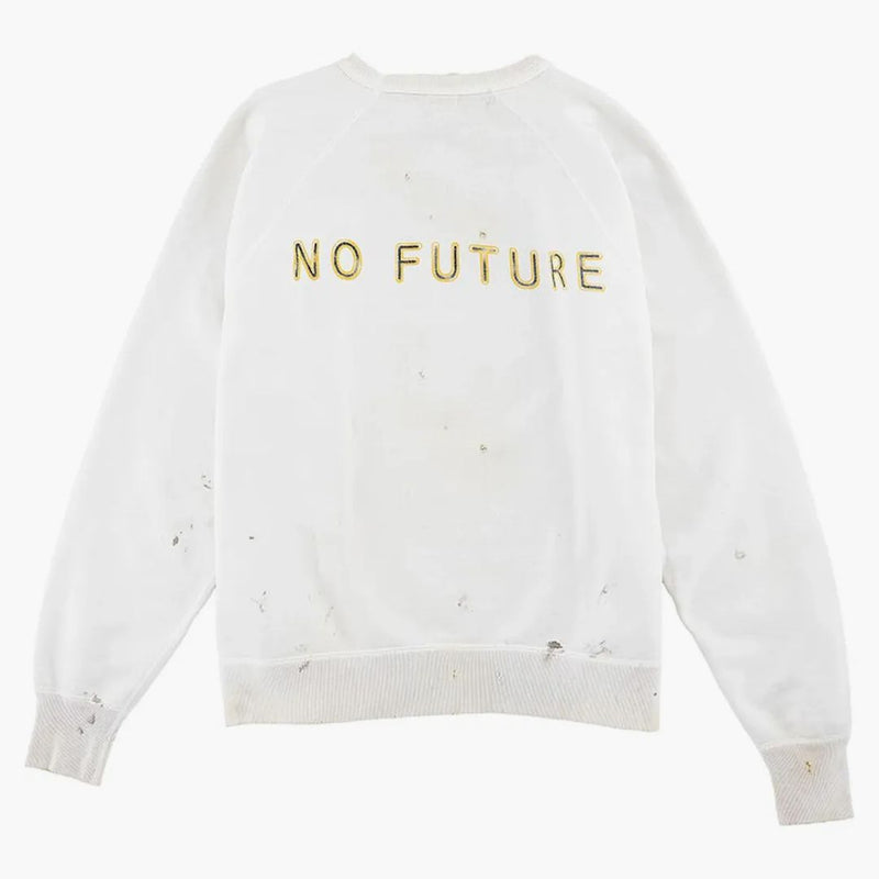 Saint Mxxxxxx Angel Crewneck White