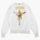 Saint Mxxxxxx Angel Crewneck White