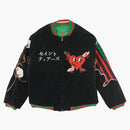 Saint Mxxxxxx X Denim Tears Reversible Yokosuka Jacket Green Black