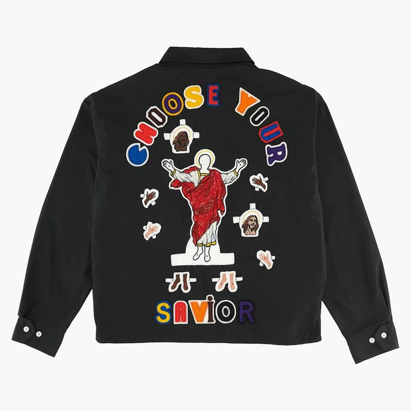 Saint MXXXXXX X Denim Tears Swing Top Jacket Black
