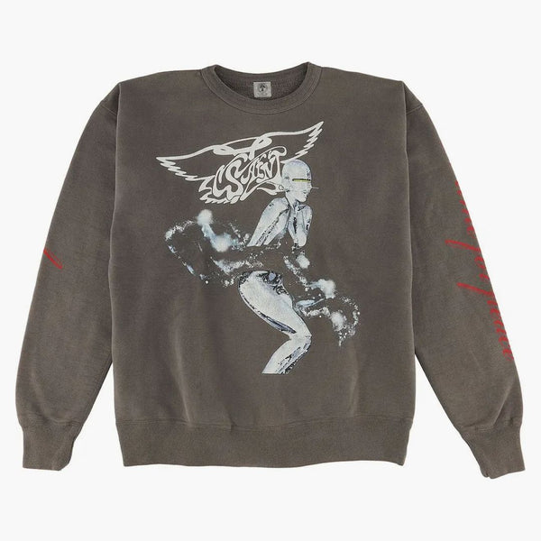 Saint MXXXXXX X Hajime Sorayama Sweatshirt Faded Black
