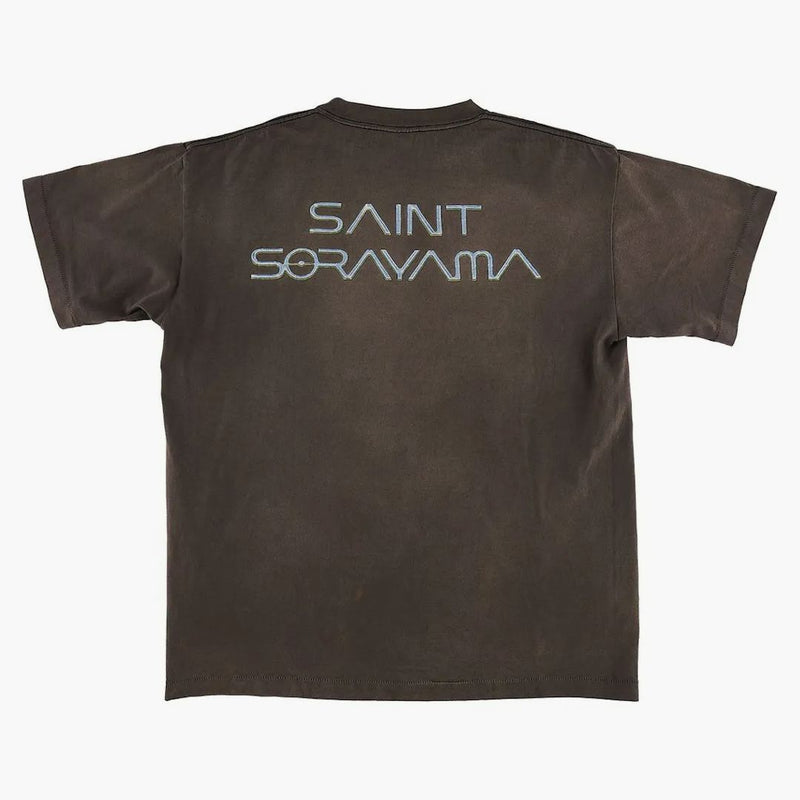Saint MXXXXXX X Hajime Sorayama T-Shirt Faded Black
