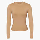 Skims Swim Long Sleeve Shirt Ochre