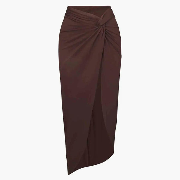 Skims Swim Sarong Skirt Cocoa