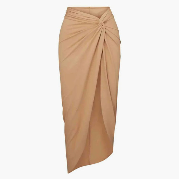Skims Swim Sarong Skirt Ochre