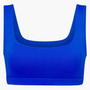 Skims Swim Tank Bikini Top Cobalt