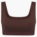 Skims Swim Tank Bikini Top Cocoa