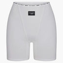 Skims X Dolce&gabbana Cotton Jersey Boxer Snow