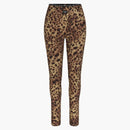 Skims X Dolce&gabbana Cotton Rib Legging Leopard