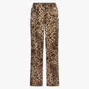 Skims X Dolce&gabbana Silk Cargo Pant Leopard