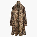 Skims X Dolce&gabbana Silk Terry Robe Leopard