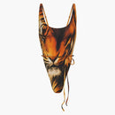 Skims X Roberto Cavalli Tie Waist One Piece Tiger Face Print