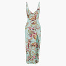 Skims X Roberto Cavalli Underwire Dress Fagianella Print