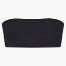 Skims X Swarovski Jelly Sheer Bandeau Onyx