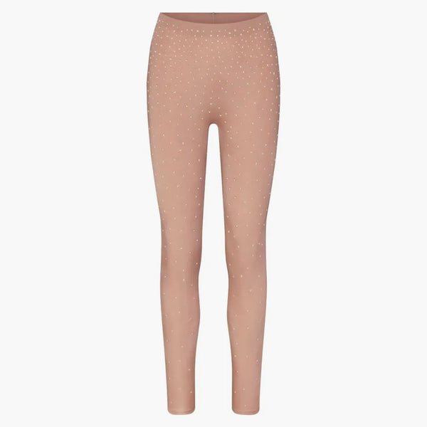 Skims X Swarovski Jelly Sheer High-waisted Legging Sienna