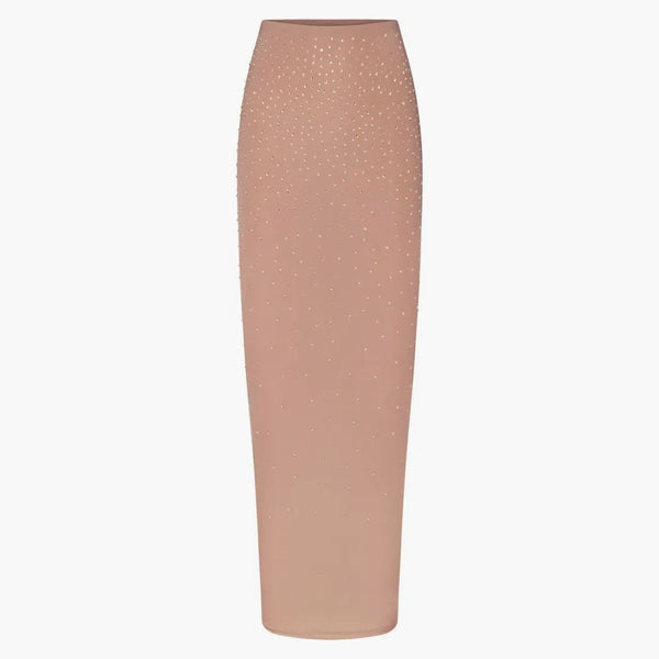 Skims X Swarovski Jelly Sheer Tube Skirt Sienna