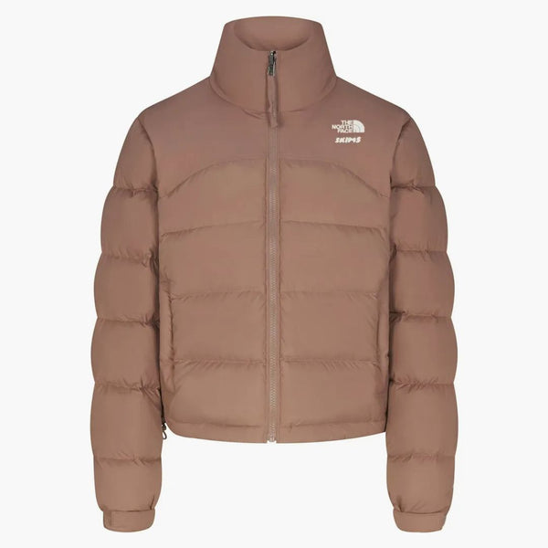 Skims X Tnf 2000 Retro Nuptse Jacket Sienna