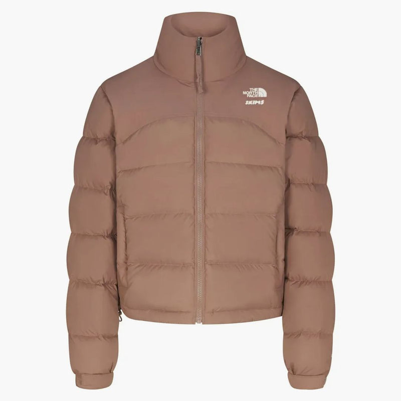 Skims X Tnf 2000 Retro Nuptse Jacket Sienna